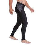 Calça de Compressão para Corrida Sprint Race Masculina Preta Com Bolso