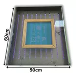 Caixa Reveladora Luz Uv P/ Serigrafia Tela Silk-screen Start