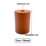 Rolo de Silicone Transfer laser Start Giro (7cm Liso) 