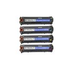 Kit 4 Toners Compatíveis ByQualy – Linha 540A/320A/210A