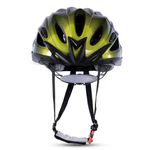 Capacete Mtb Rava Space Iii Preto / Amarelo 