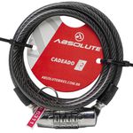 CADEADO ABSOLUTE 1,20M X 12MM SEGREDO PTO