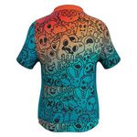 Camisa Manga Curta Infantil Marcio May Scary Fun Colorful Colorida - 8 Anos