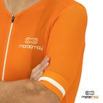 Camisa Manga Curta Marcio May Masculina Pro Orange