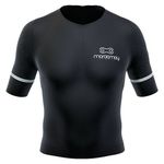 Camisa Manga Curta Marcio May Masculina Pro Black And White