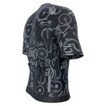 Camisa Manga Curta Marcio May Masculina Funny Premium Bicycles Preto/cinza