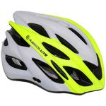 Capacete Mtb Absolute Wild Branco/amarelo Neon
