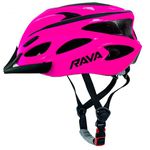 Capacete Mtb Rava Space Iii Preto / Rosa 