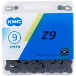 CORRENTE 9V KMC Z9 116 ELOS CINZA