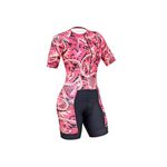 Macaquinho Manga Curta Marcio May Slim Fit Bike Cherry