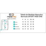 Bermuda Marcio May Masculina Sport Web One Preto 