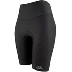 Bermuda Marcio May Feminina Comfort Cos Alto Preto