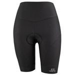 Bermuda Marcio May Feminina Comfort Cos Alto Preto