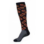Meia Marcio May Sports Maxi Orange