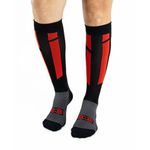 Meia Marcio May Sports Four Red
