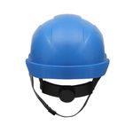 Capacete Steelflex Turtle Azul com Aba Frontal, Suspensão, Catraca e Jugular Ca35983