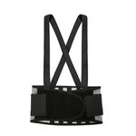 Cinta Ergonomica Preta Telada com Elastico Simples - P -