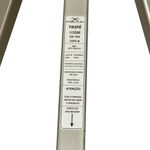 Tripé Steelflex de Alumínio com Base em Corrente - Ajuste de 1,15m a 2m