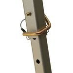 Tripé Steelflex de Alumínio com Base em Corrente - Ajuste de 1,15m a 2m