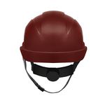 Capacete Steelflex Turtle Marrom com Aba Frontal, Suspensão, Catraca e Jugular Ca35983