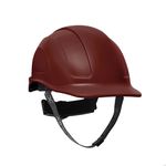 Capacete Steelflex Turtle Marrom com Aba Frontal, Suspensão, Catraca e Jugular Ca35983