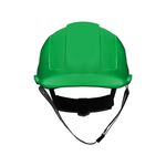 Capacete Steelflex Turtle Verde com Aba Frontal, Suspensão, Catraca e Jugular Ca35983