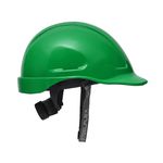 Capacete Steelflex Turtle Verde com Aba Frontal, Suspensão, Catraca e Jugular Ca35983