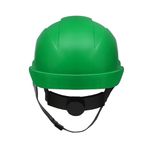 Capacete Steelflex Turtle Verde com Aba Frontal, Suspensão, Catraca e Jugular Ca35983