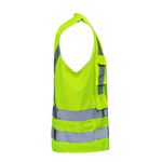 COLETE REFLETIVO AMARELO FLUORESCENTE - 4 BOLSOS