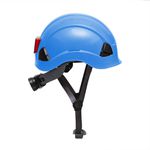 Capacete Steelflex Falcon Alpinista C/ Suspensão Classe G Azul Ca42234