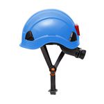 Capacete Steelflex Falcon Alpinista C/ Suspensão Classe G Azul Ca42234