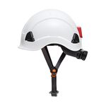 Capacete Steelflex Falcon Alpinista C/ Suspensão Classe G Branco Ca42234