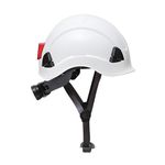 Capacete Steelflex Falcon Alpinista C/ Suspensão Classe G Branco Ca42234