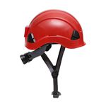 Capacete Steelflex Falcon Alpinista C/ Suspensão Classe G Vermelho Ca42234