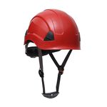 Capacete Steelflex Falcon Alpinista C/ Suspensão Classe G Vermelho Ca42234