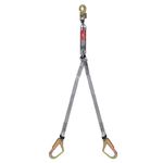 Talabarte em Y Steelflex com Absorvedor de Energia e Conector 60mm