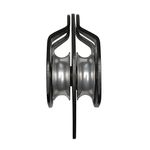 Polia Dupla Steelflex P/ Corda 12 a 16mm