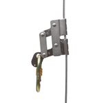 Trava-quedas Retrátil Steelflex com Cabo de Aço Inox 8mm