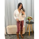 CALÇA RESINADA MARSALA 