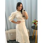 BLUSA LINHO BORDADA 