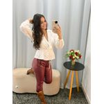 CALÇA RESINADA MARSALA 