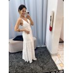 Vestido Lese branco 