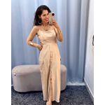 Vestido Kleir Bege