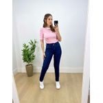 Calça Clochard Jeans Escuro