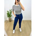 Calça Clochard Jeans Escuro