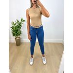 Calça Cropped Jeans Claro