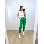 Calça Nina Alfaiataria Verde Bandeira