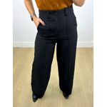 Calça Pantalona Alfaiataria Preto