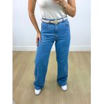 Calça Pantalona Jeans