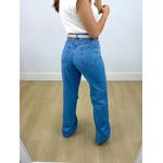 Calça Pantalona Jeans